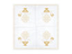Picture of PAPER NAPKINS CHRISTENING GOLD 33X33CM - 20 PACK